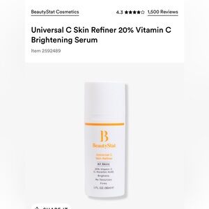 Beauty Stat Universal C Skin Refiner